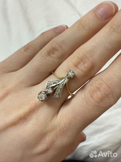 Золотой Комплект 750 проба с бриллиантами
