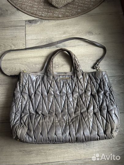 Сумка Miu miu coffer matelasse винтаж оригинал