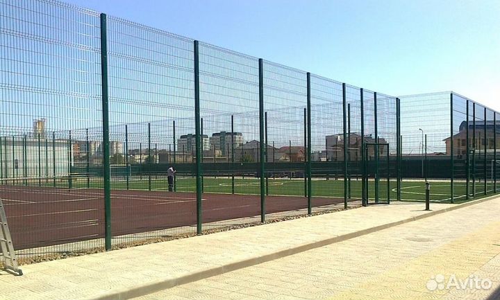 Забор из 3D сетки за 1 день быстро