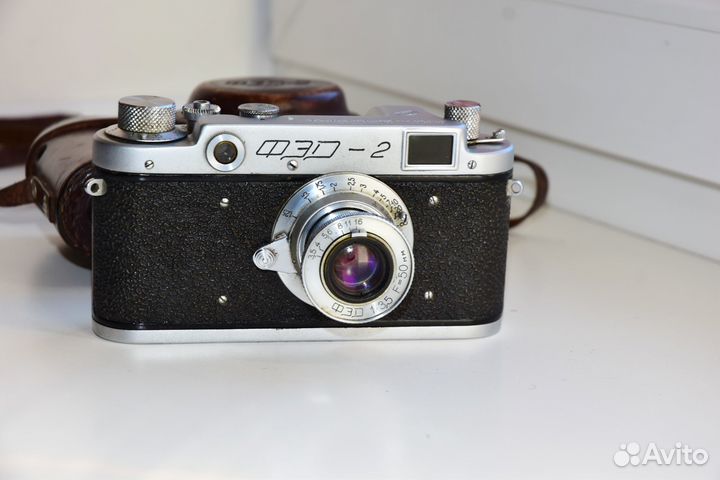 Фэд-2 Дзержинск Советский пленочный фотоаппарат