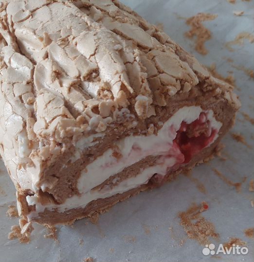 Меренговый торт/рулет