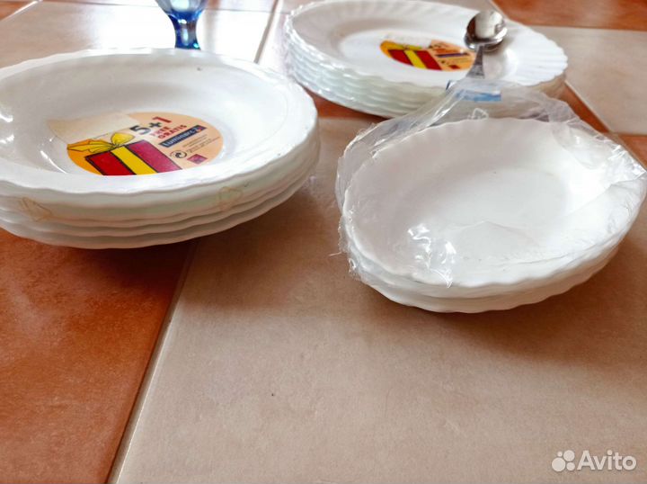 Тарелки, креманка