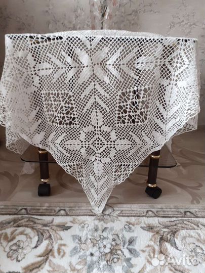 Скатерть лен СССР новая