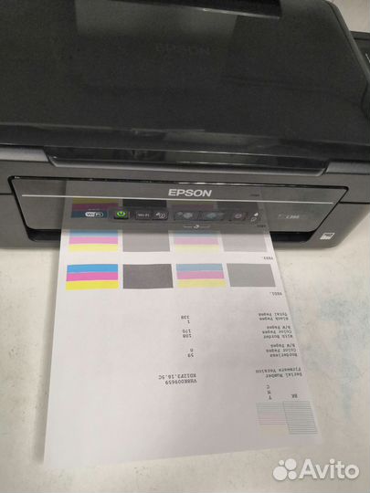 Цветной мфу Epson L366 с снпч, Wi Fi