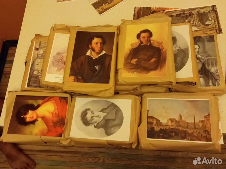 Набор открыток А. С. Пушкин. 15 новых открыток