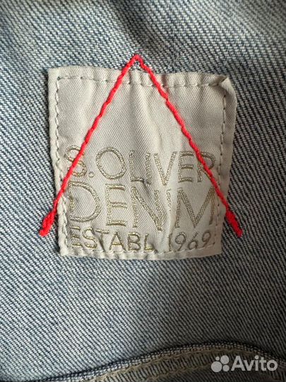 Джинсовая куртка s.oliver denim