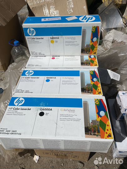 Картриджи q6000a q6001a q6002a q6003a первопроходы