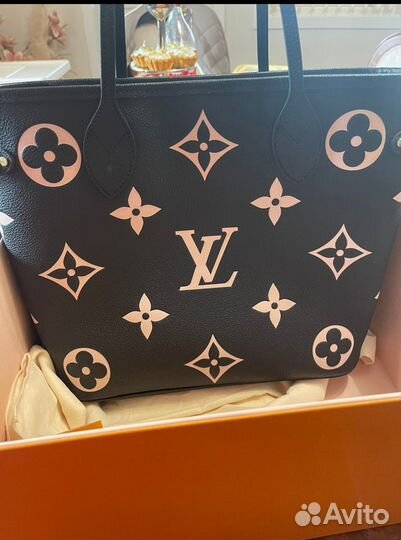 Louis Vuitton neverfull mm, новая сумка