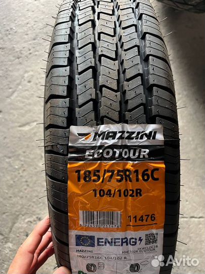 Шина грузовая 185/75 r16C Mazzini 104/102R