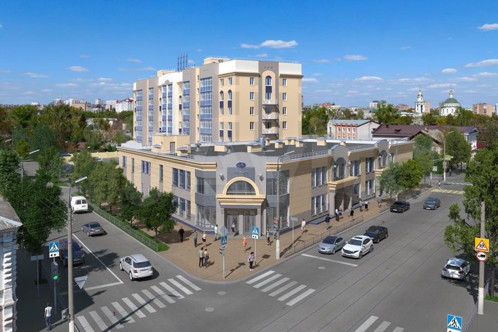 1-к. квартира, 55,7 м², 4/7 эт.