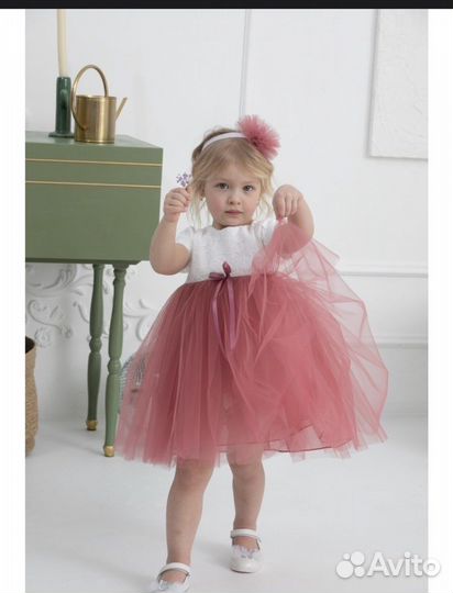 Платье для девочки 80