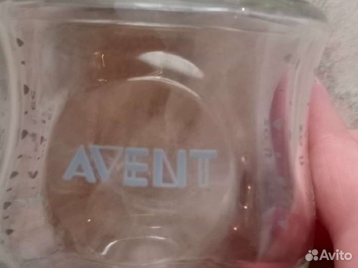 Бутылочка avent стекло