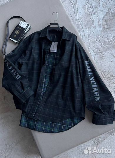 Крутая объемная рубашка