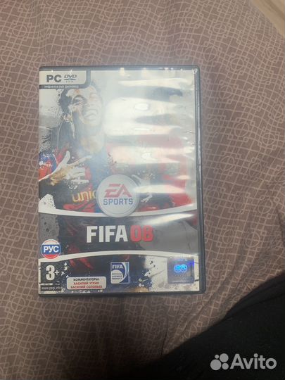 Диск fifa 08