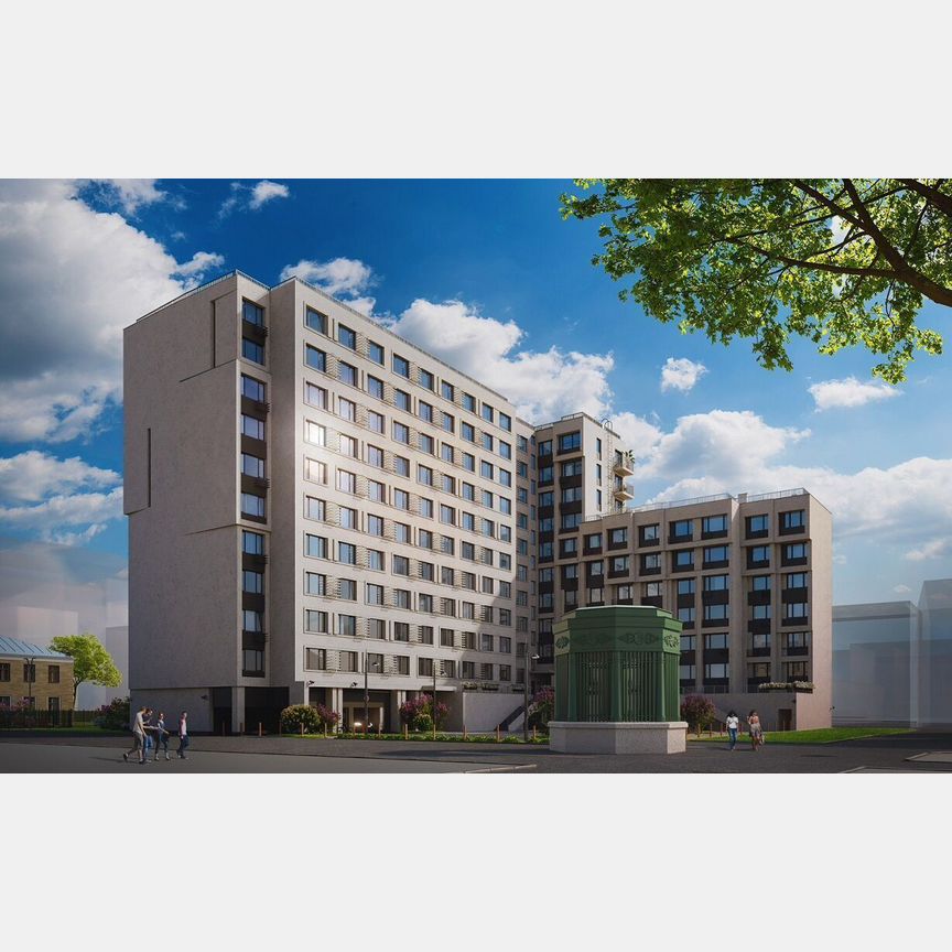 Квартира-студия, 24,6 м², 2/11 эт.