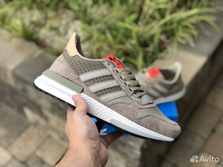 Кроссовки Adidas ZX 500 RM Sand Brown