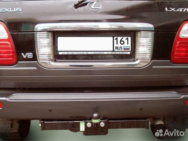 Фаркоп установка тсу Toyota Land Cruiser 100 Resty