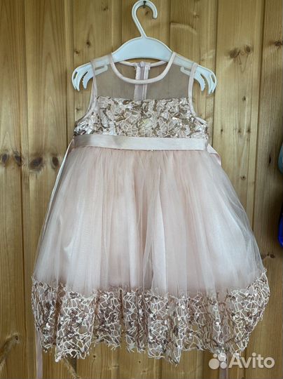 Платье для девочки 86-92