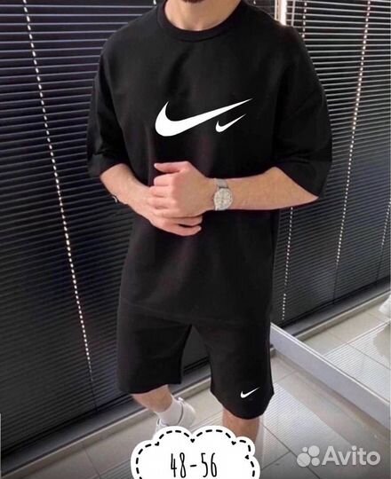 Летний костюм шорты и футболка Nike