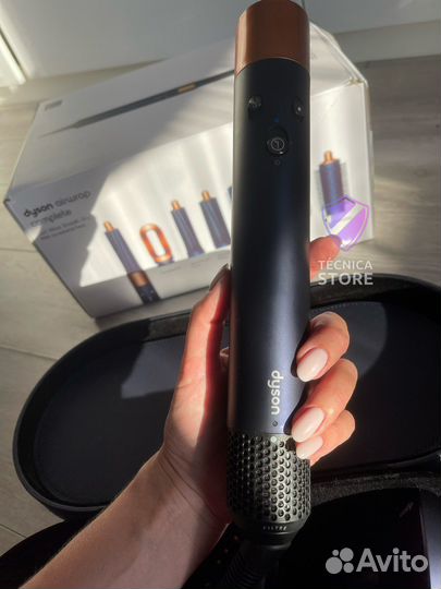 Dyson airwrap новый лазурь