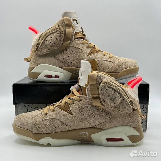 Кроссовки Travis Scott & Nike Air Jordan 6 Retro