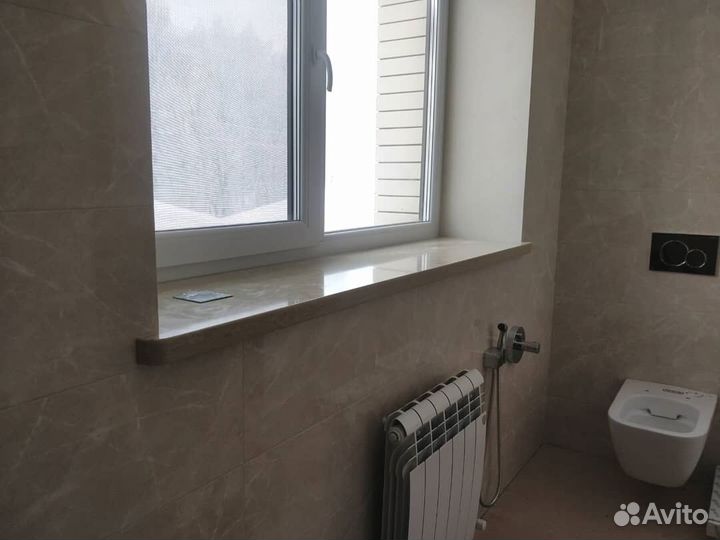 Подоконник из кварца под ключ