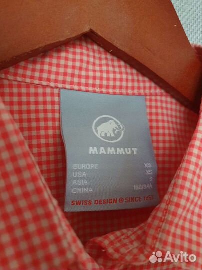 Рубашка Mammut Оригинал