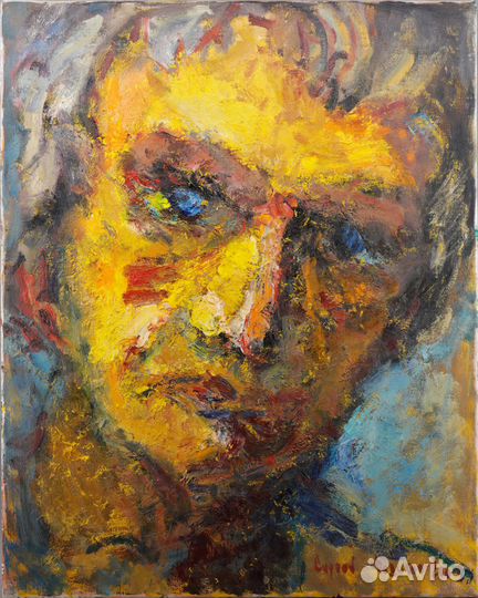 Сергей Федотов. Автопортрет. Холст, масло. 2003 г