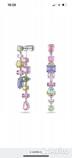 Swarovski серьги