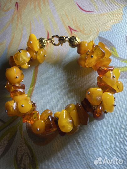 Браслет из Янтаря, винтаж