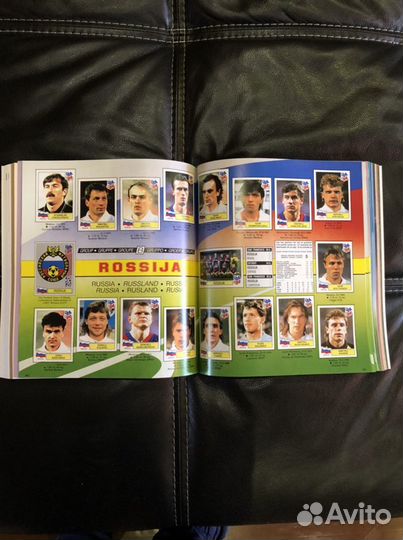 Альбом каталог наклеек Panini чм 1970-2010