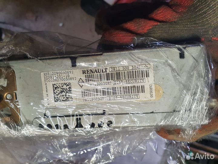 Навигация штатная рено сценик 3 и меган 3