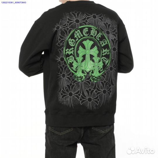 Свитшот Chrome Hearts на руках (Арт.71375)