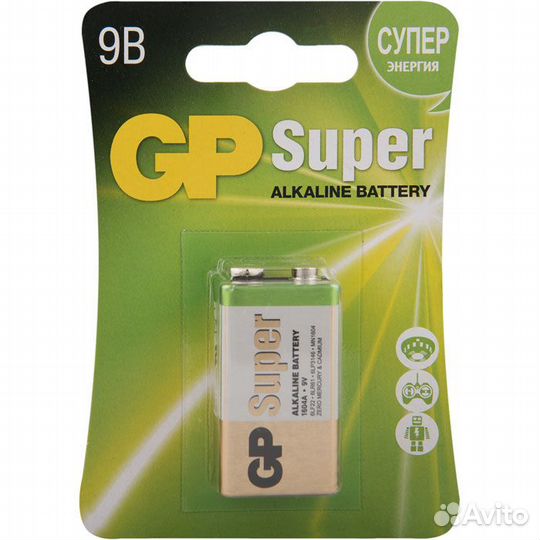 Батарейки GP 1604A-5CR1 Super Alkaline #81507