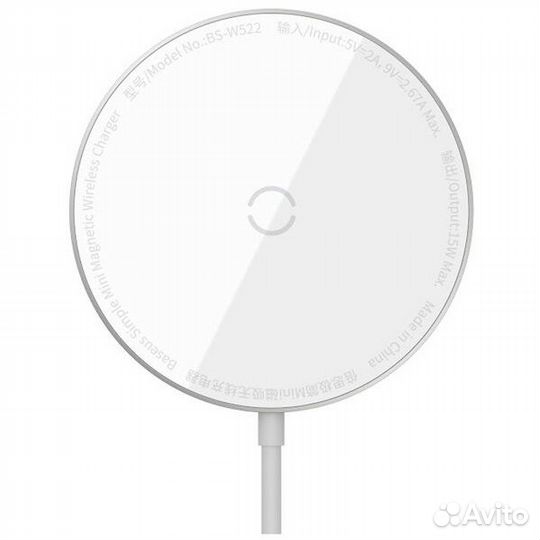 Беспроводное зарядное Baseus Mini Magnetic Black