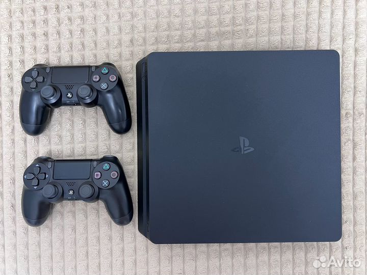 Sony PlayStation 4 Slim + 55 игр