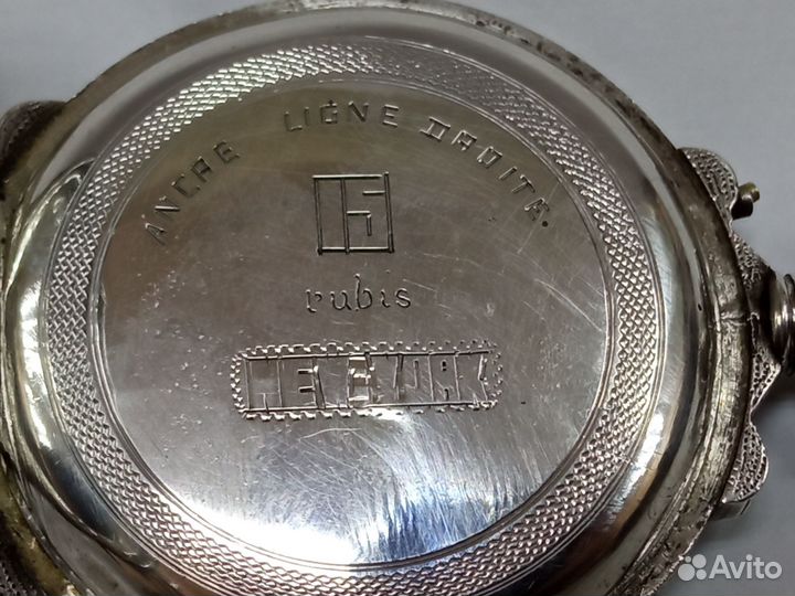 Серебряные часы 84 пробы