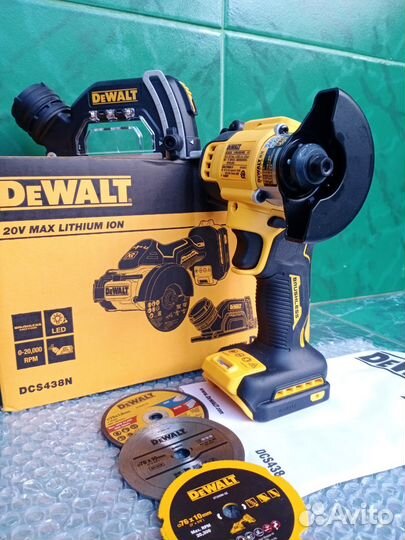 Мини Болгарка ушм DeWalt DCS438