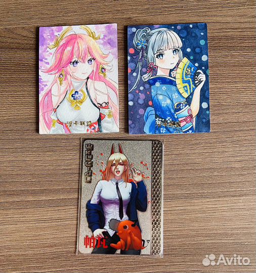 Карточки Аниме