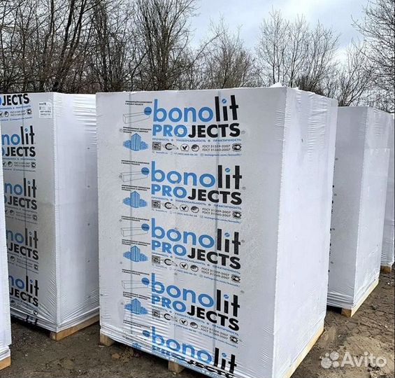 Газоблок/Пеноблок Bonolit