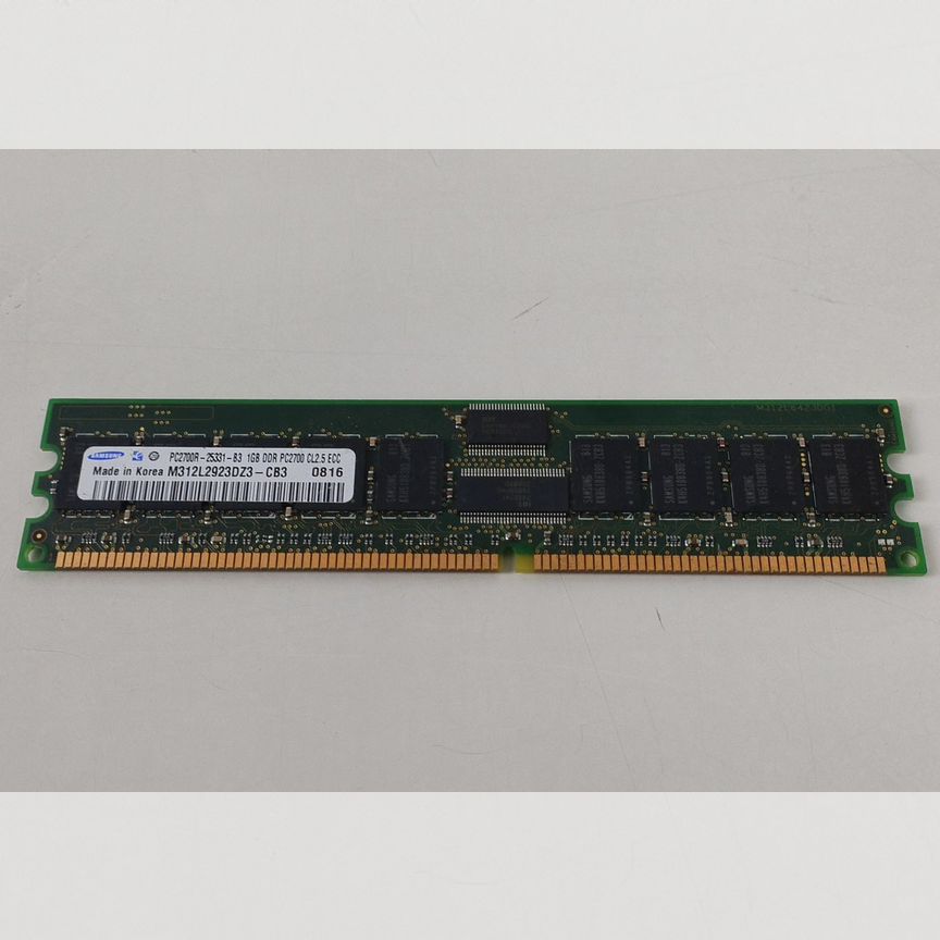 [M312L2920BTS-CA2] Samsung 1gb Pc2700r-25331-B3 M312l2923dz3-Cb3 M312l2920bts-Ca2