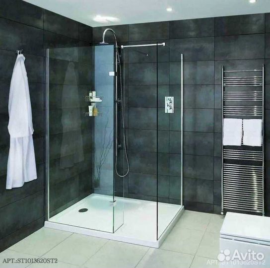 Стеклянные душевые перегородки