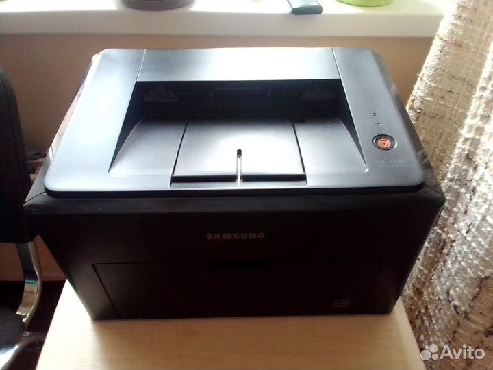 Принтер Samsung ml 1640 лазерный, черно-белый