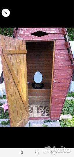 Туалет для дачи