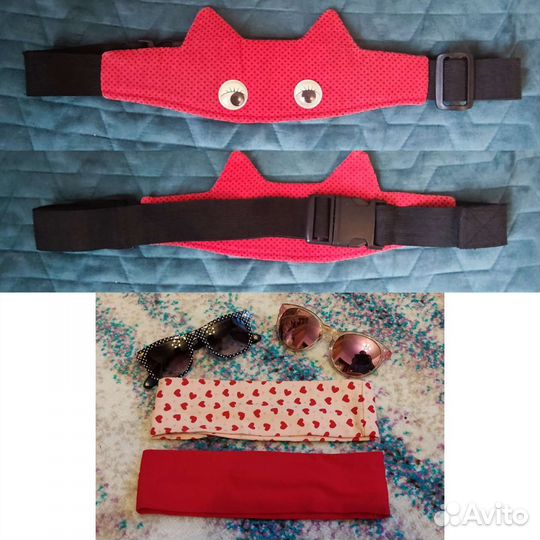 Купальники, панамки, очки