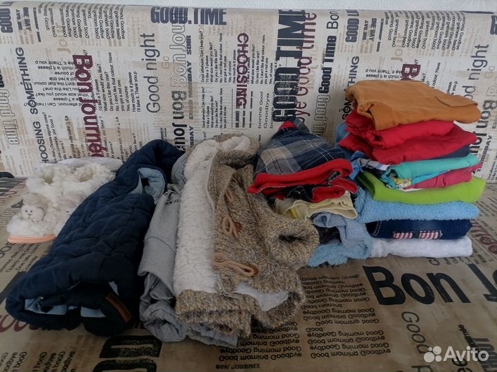 Пакет вещей на мальчика 1,5 - 2 года б/у