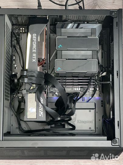 Игровой пк, 3070ti, ryzen 5800x3d