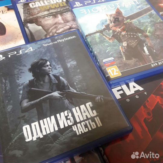 Продажа, обмен дисков PS4