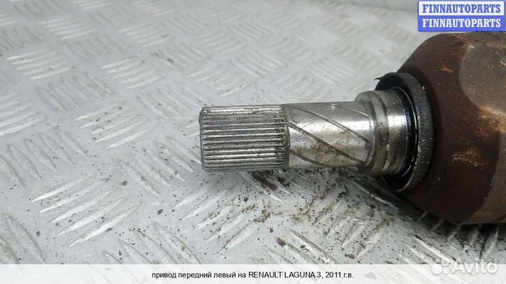 Привод перед/лево Renault Laguna III, 2011 2.0 Дизель