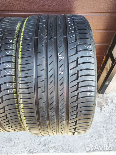 Continental PremiumContact 6 315/30 R22 и 275/35 R22 97Z